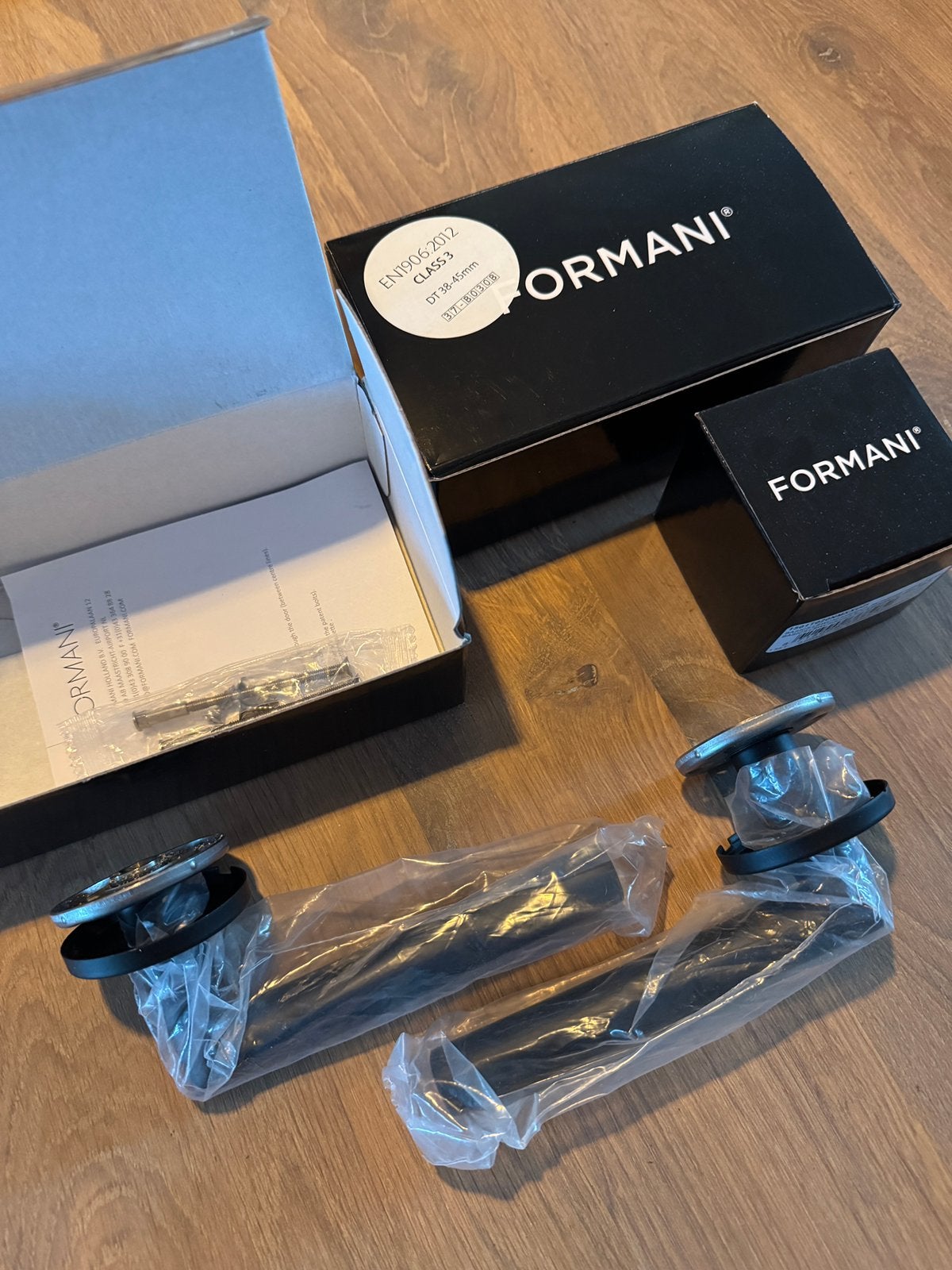 Deurgrepen Formani basic zwart, Ophalen of Verzenden, Nieuw
