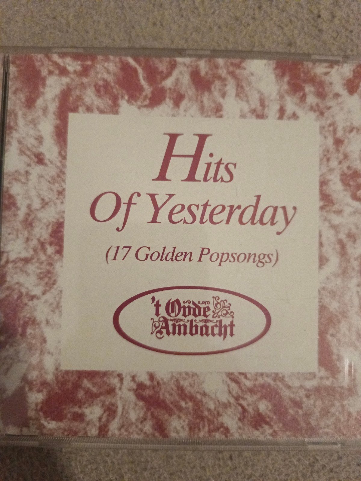 Hits Of Yesterday - 17 Golden Popsongs CD, Gebruikt, Pop, Ophalen of Verzenden, Verzamelalbum