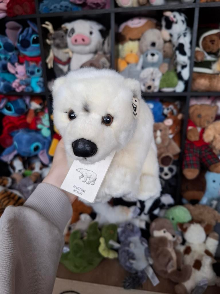 WWF IJsbeer Knuffel - Nieuw met label, Overige merken, Beer, Nieuw, Met label