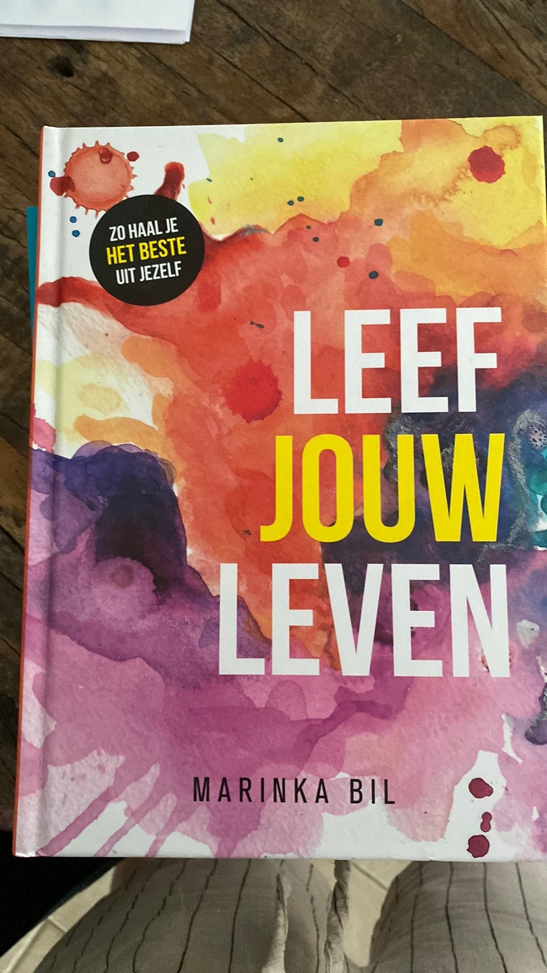 Marinka Bil - Leef Jouw Leven, Boeken, Ophalen, Zo goed als nieuw, Marinka Bil