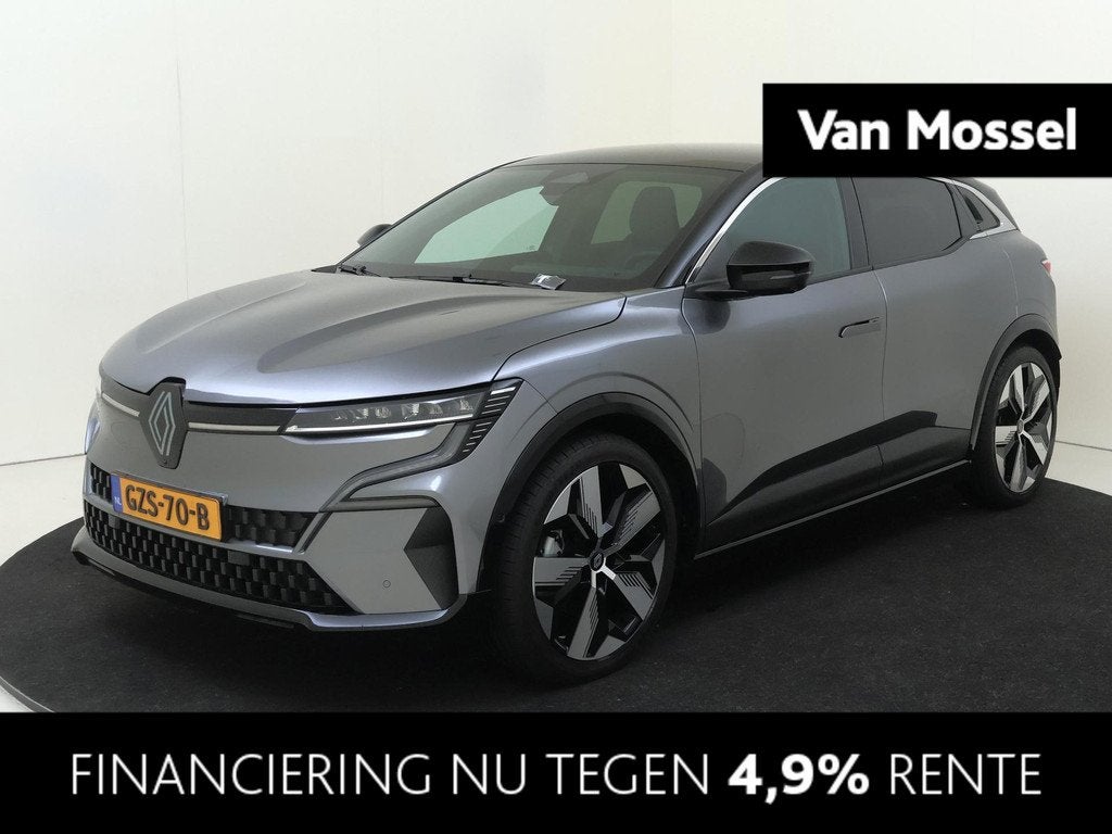 Renault Megane E-Tech comfort range techno 60 kWh | Navigati, Auto's, 462 km, 1619 kg, Zilver of Grijs, 900 kg