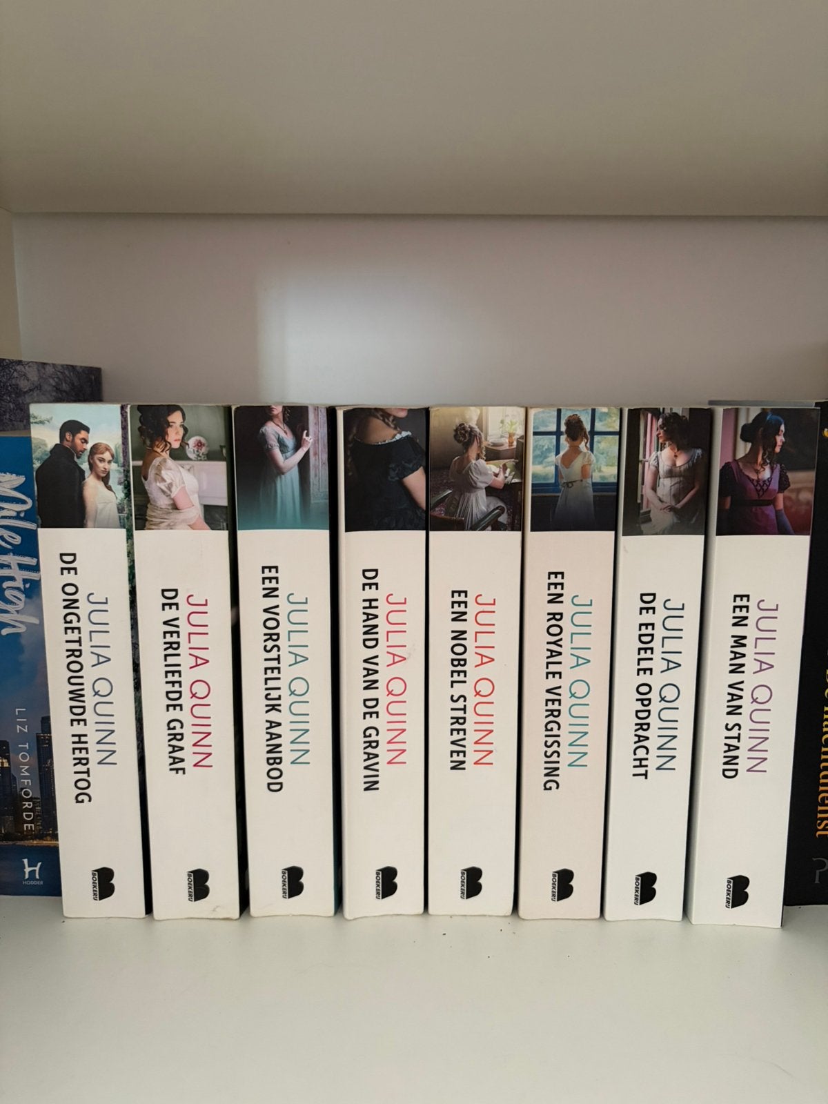 Bridgerton boekenreeks Nederlands, Ophalen, Zo goed als nieuw, Nederland