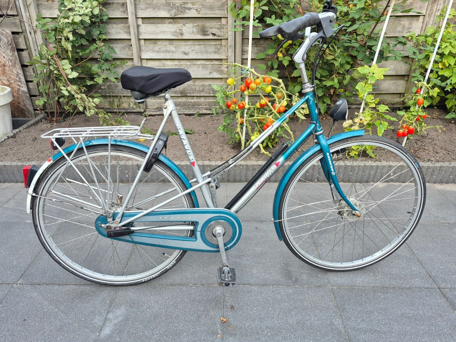damesfiets, Gebruikt, Versnellingen, Batavus, 56 cm of meer