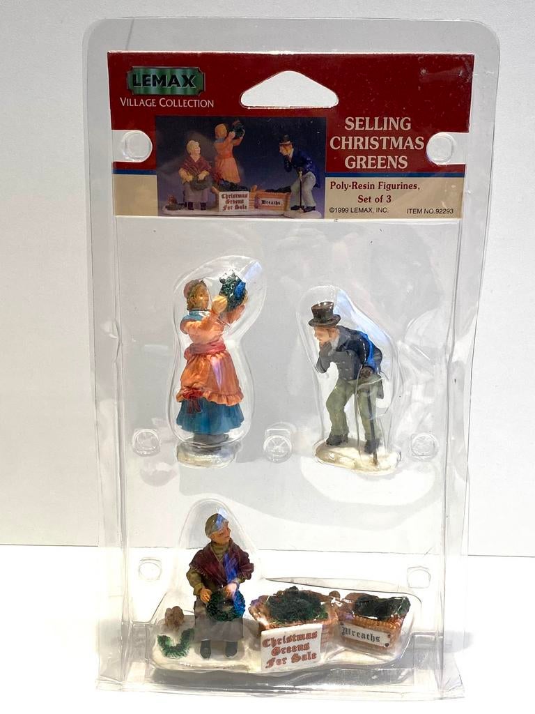Lemax Selling Christmas Greens, set of 3 (92293), Diversen, Kerst, Verzenden