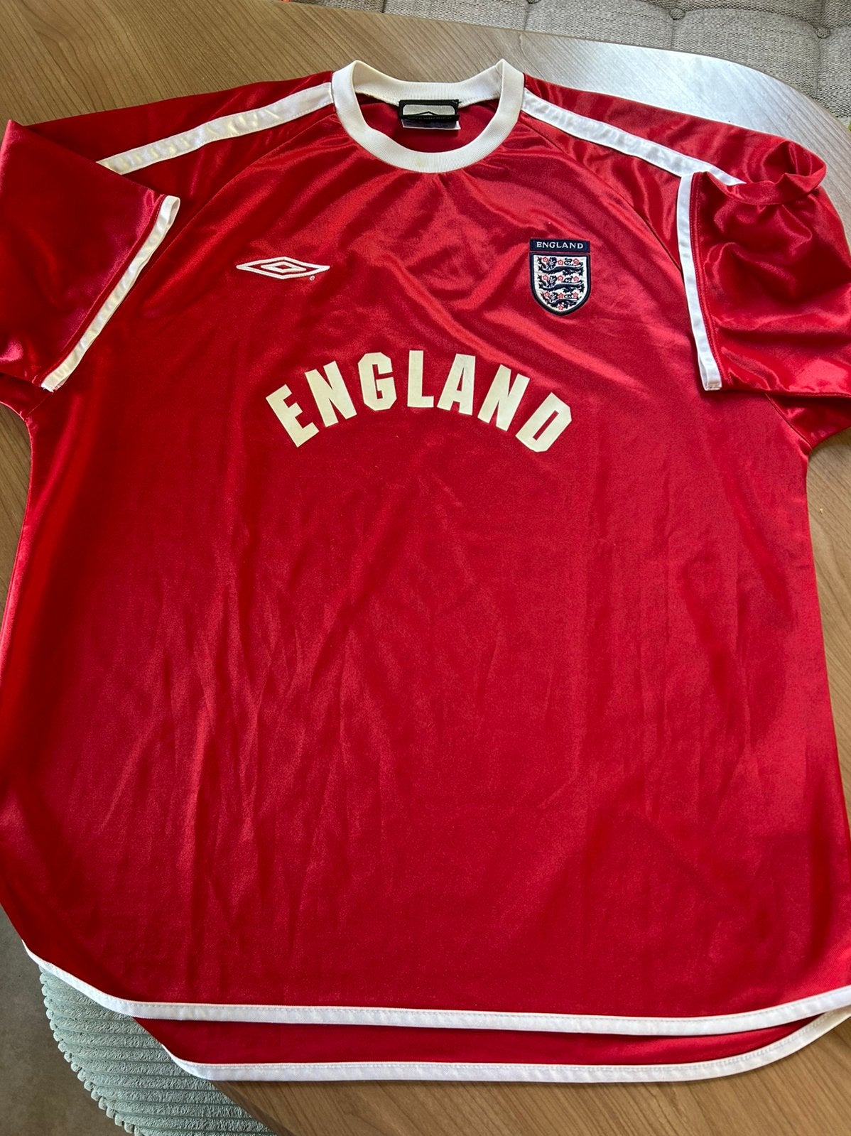 Engeland uit shirt 1997/1999, Ophalen of Verzenden, Zo goed als nieuw, Shirt