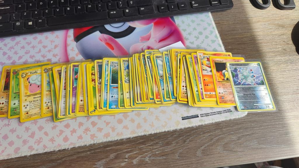 54 Vintage Pokémon kaarten lot - Diverse condities, Ophalen, Gebruikt, Meerdere kaarten