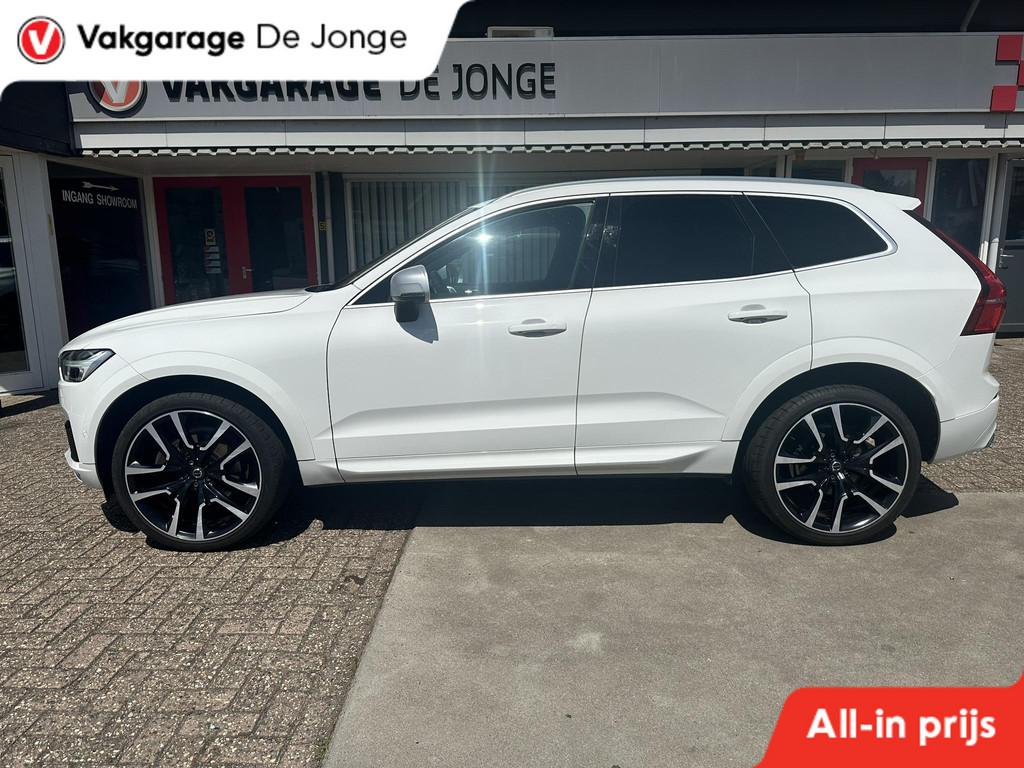 Volvo XC60 2.0 D5 AWD R-Design Luchtvering | Standkachel | P, Auto's, Volvo, Automaat, Gebruikt, 4 cilinders, Wit