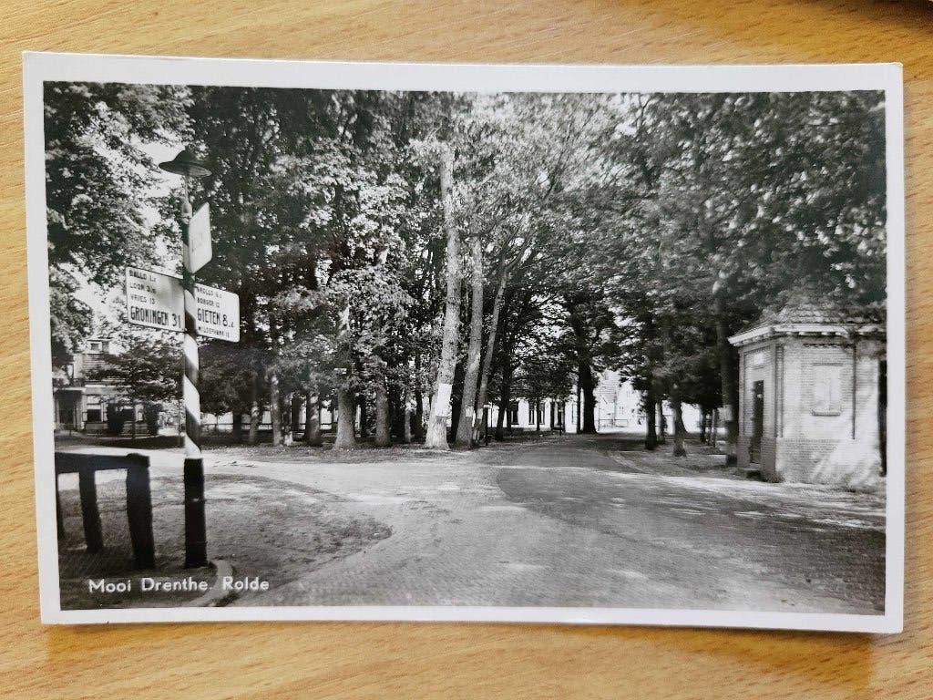 ansicht Rolde mooi Drenthe, Verzamelen, Ansichtkaarten | Nederland, Ophalen of Verzenden, Voor 1920, Drenthe