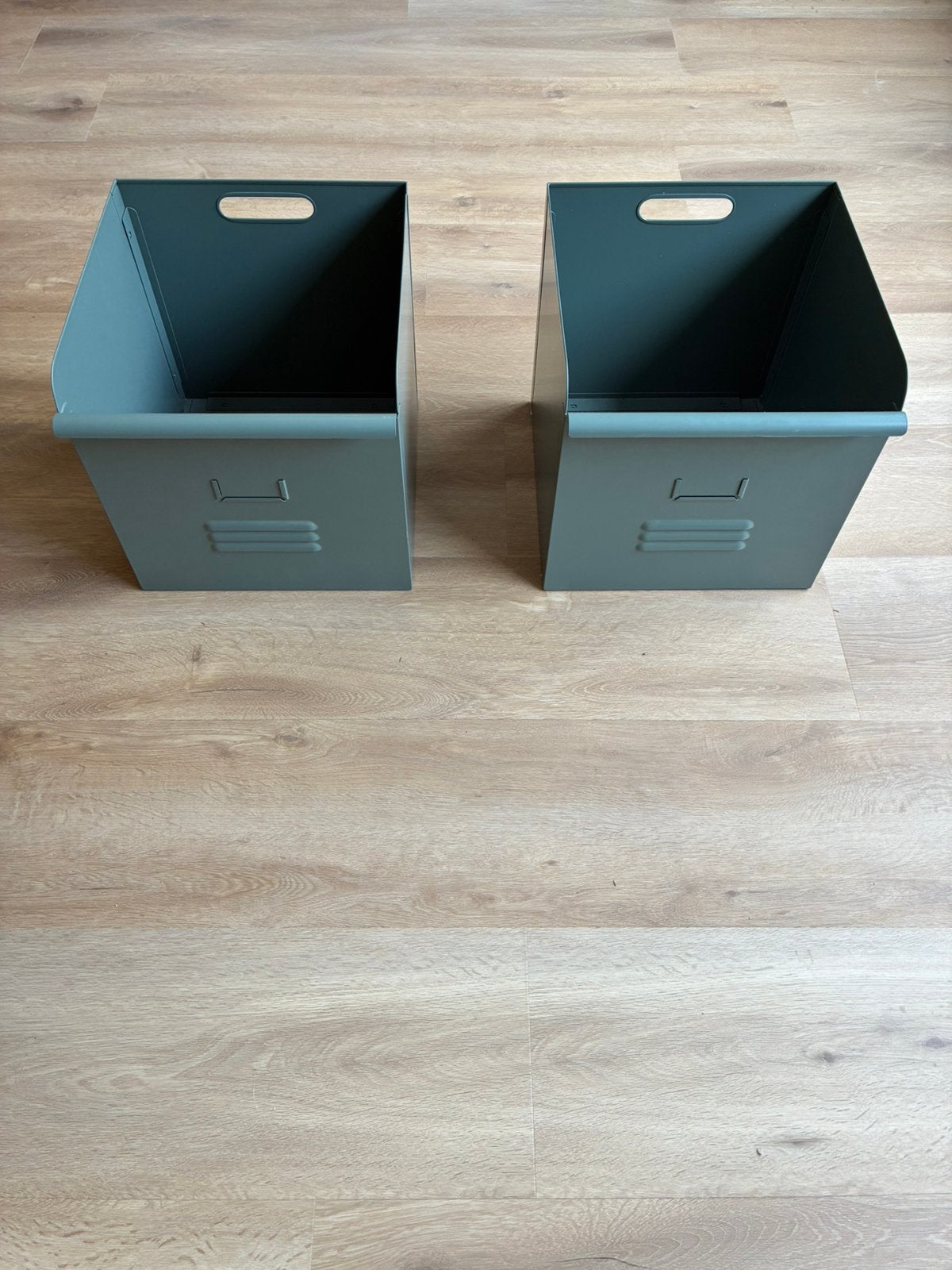 2 Ikea bakken (Resja, groot) - Groen, Ophalen, Gebruikt, Minder dan 50 cm, Minder dan 40 cm