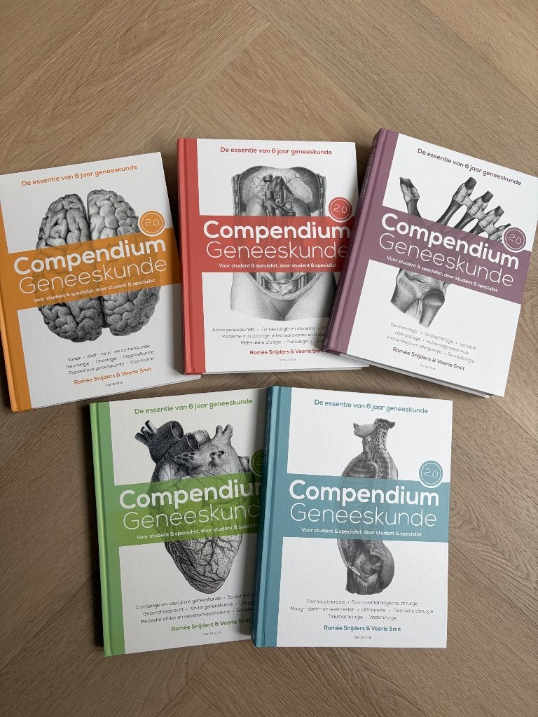 Compendium geneeskunde serie 2.0, nieuw staat, Boeken, Studieboeken en Cursussen, Ophalen, Beta, Nieuw, WO