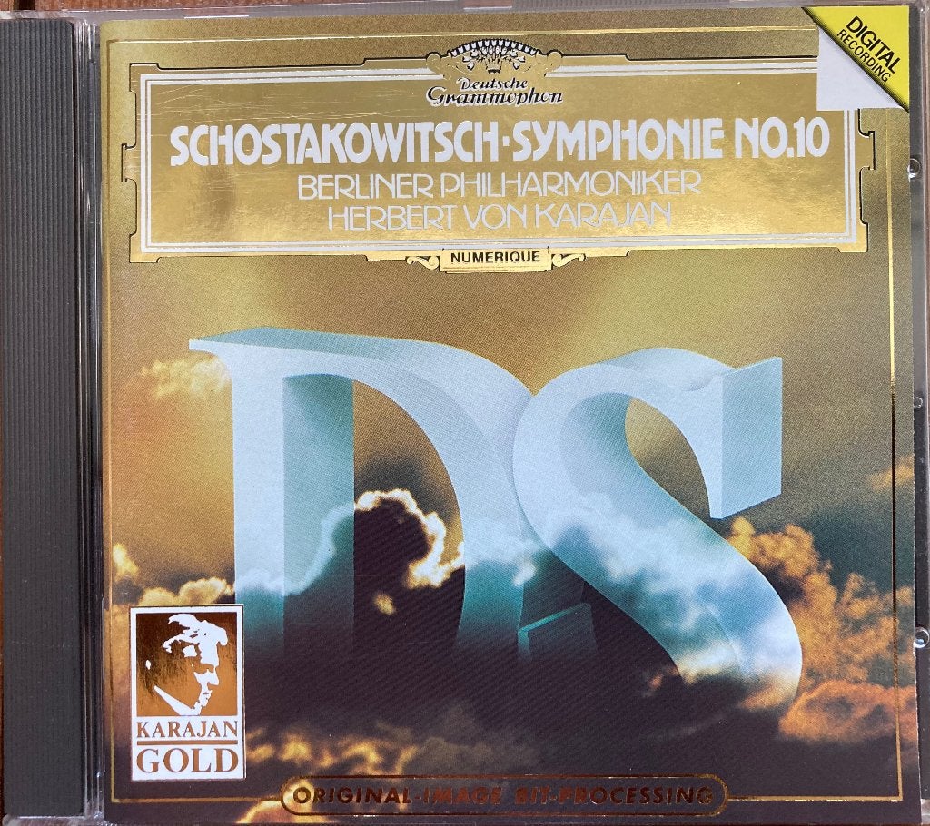 Shostakovich | Symphonie No. 10 | Karajan, Ophalen of Verzenden, Modernisme tot heden, Gebruikt, Orkest of Ballet