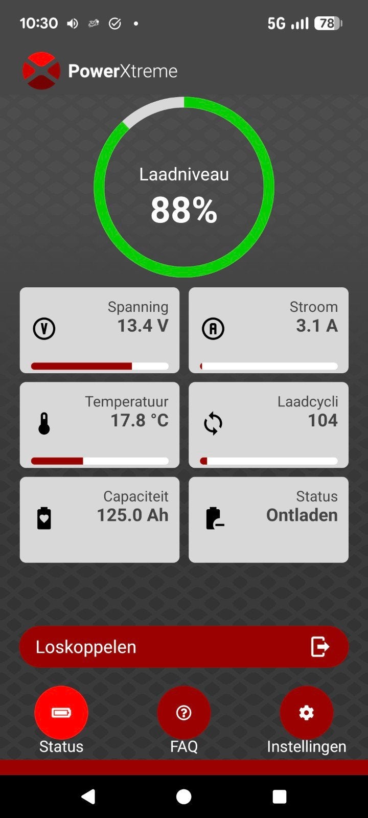 PowerXtreme 125 Ah lithiumaccu, Ophalen, Zo goed als nieuw
