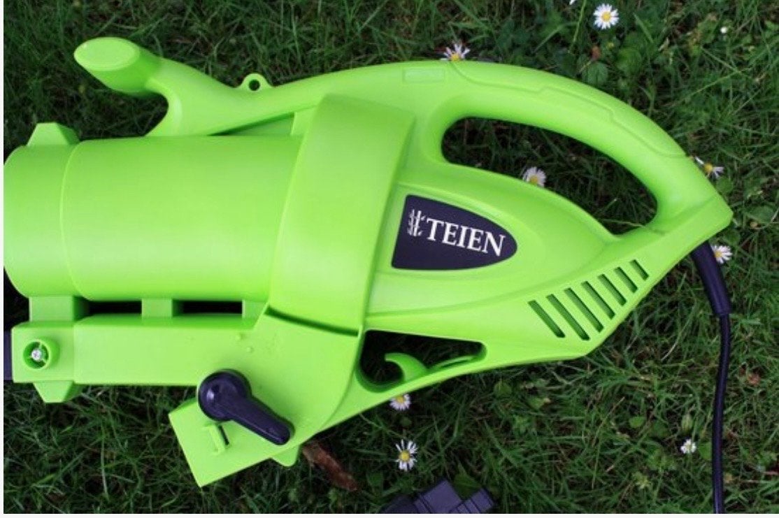 Teien Bladblazer 3-in-1 Elektrisch met Zuig- en Versnipperfu, Ophalen, Gebruikt, Handgedragen, Met opvangzak