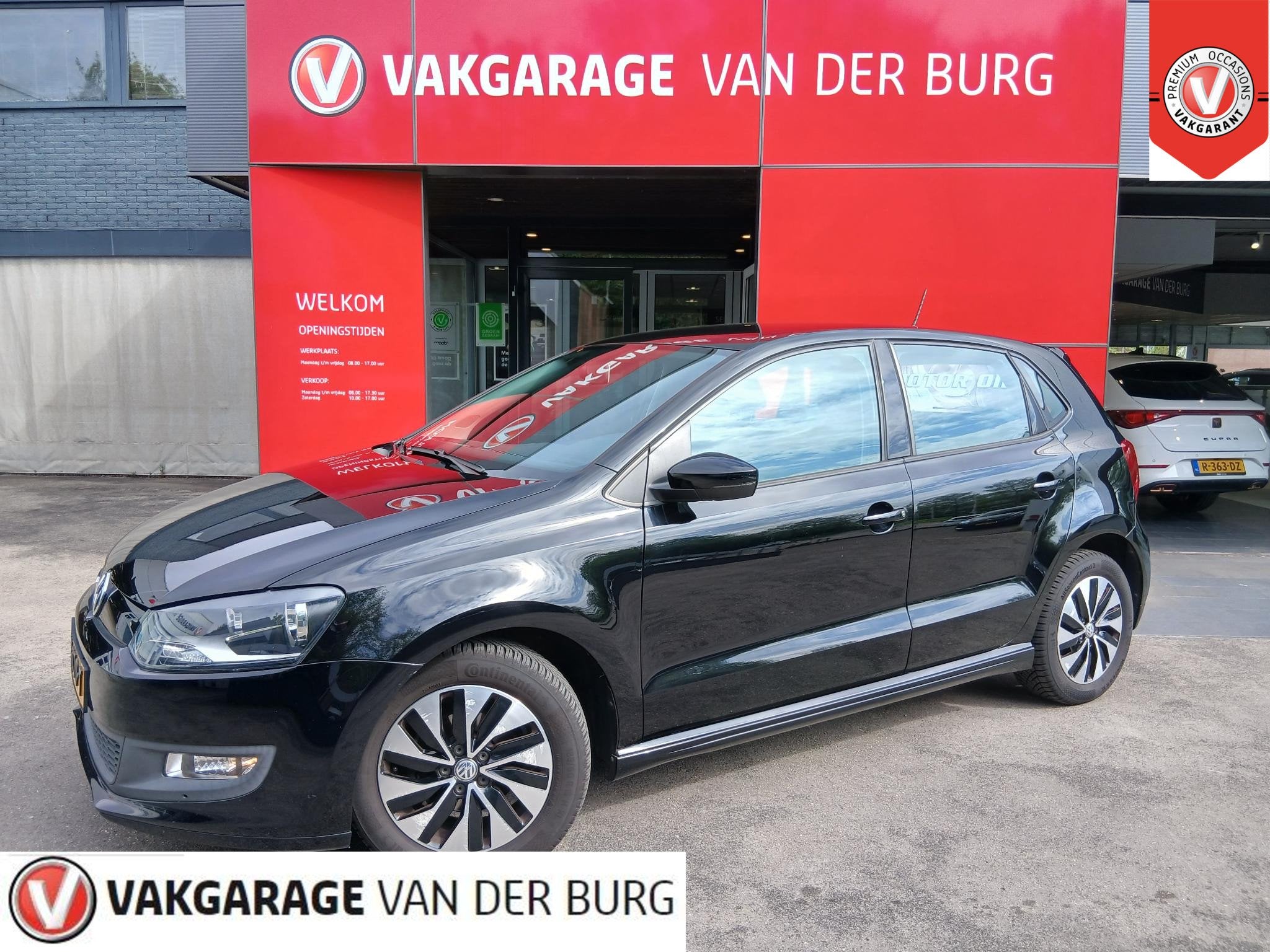 Volkswagen Polo 1.0 BlueMotion Edition incl. Nw. D. Riem, 12 maanden, Stof, 95 pk, 1039 kg