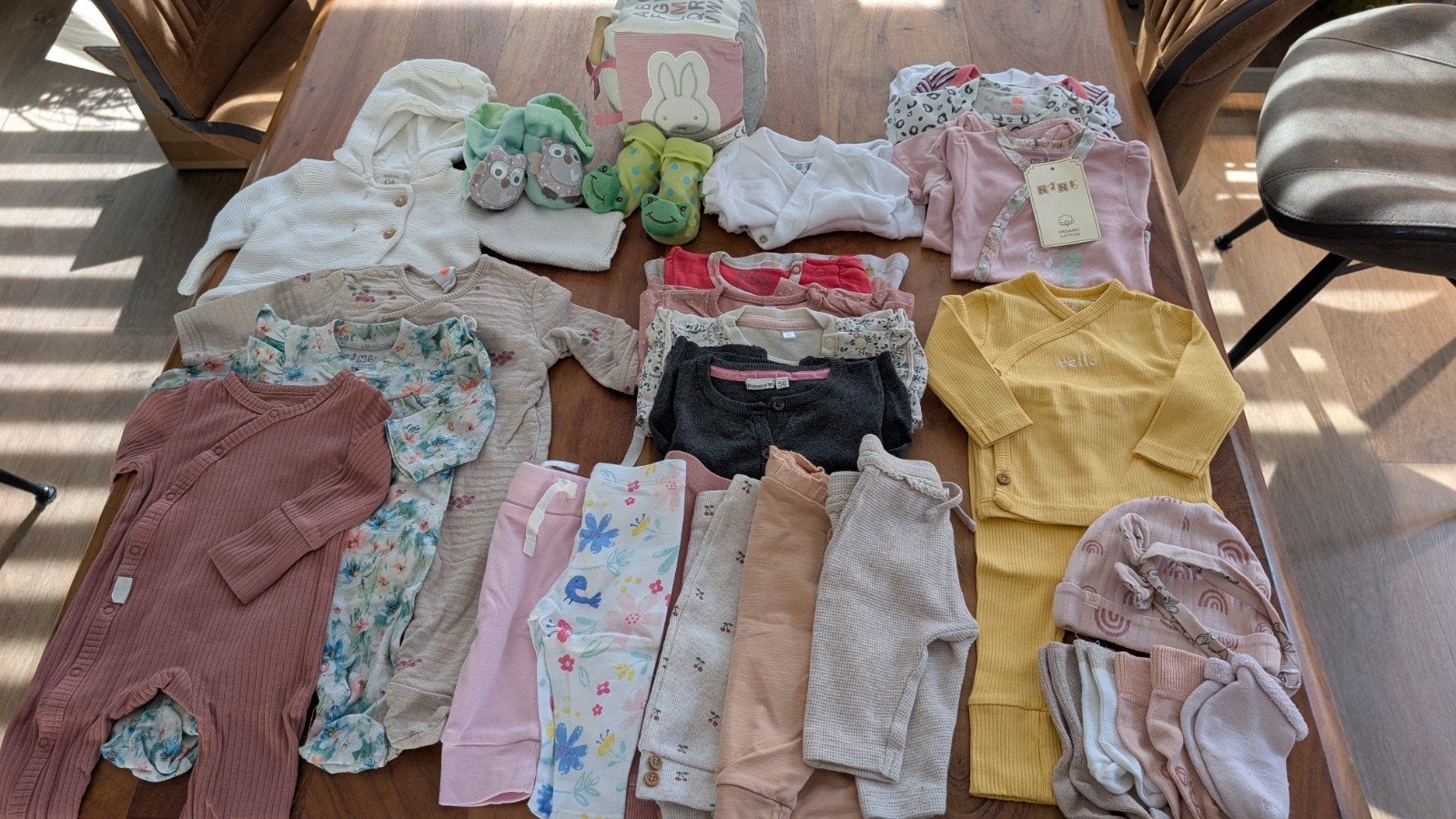 Baby kleertjes meisje maat 50/56, Ophalen of Verzenden, Zo goed als nieuw, Maat 56