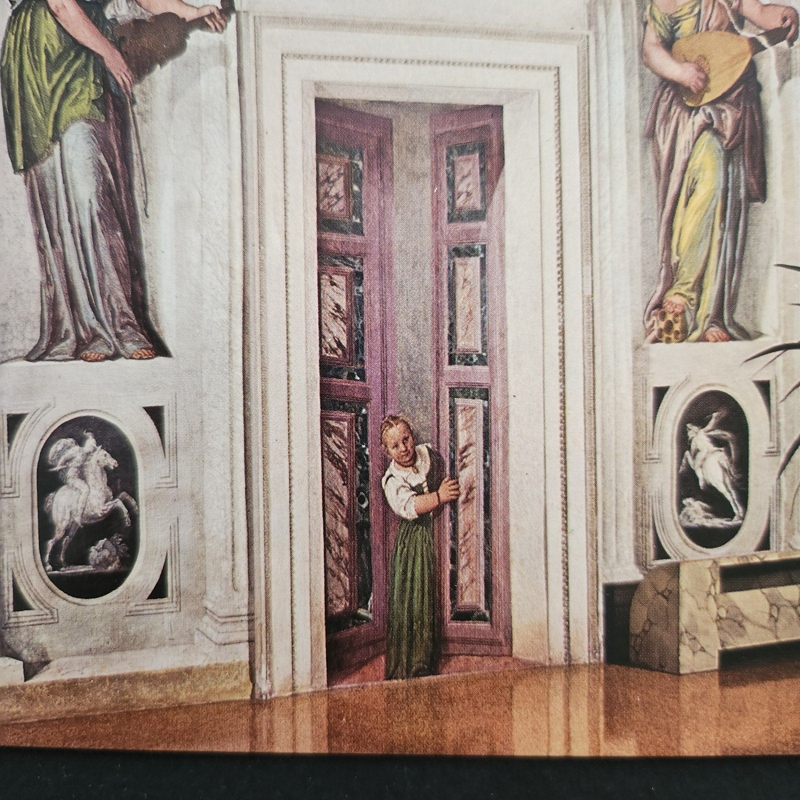 Grootformaat ansichtkaart Villa di Maser - Paolo Veronese, Verzenden, 1980 tot heden, Ongelopen, Italië