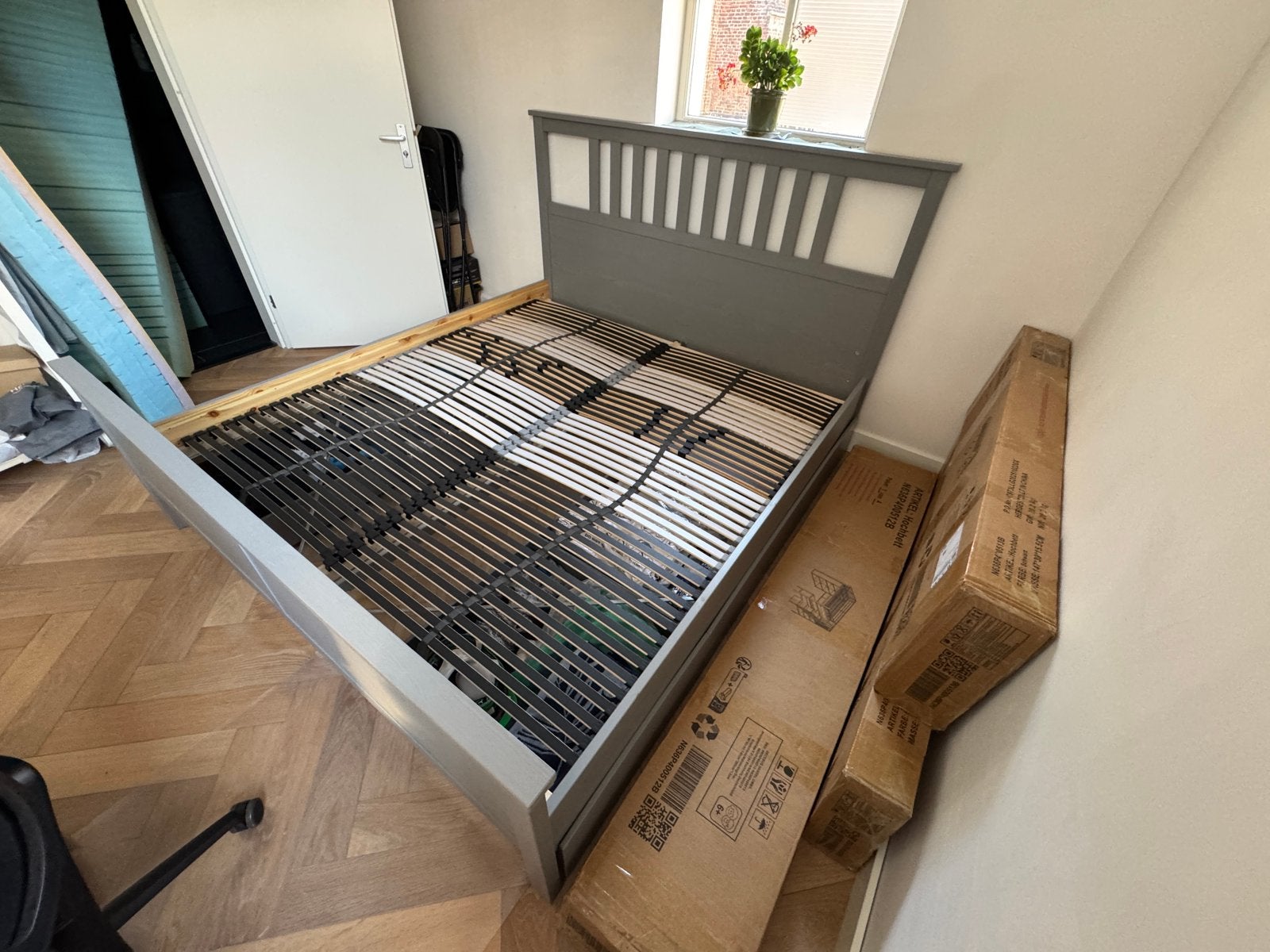 Ikea Bed needs to move out, Ophalen, Gebruikt, Tweepersoons, 180 cm