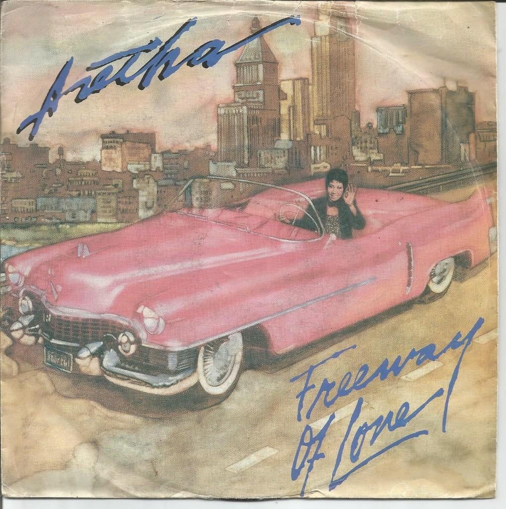 Aretha Franklin ‎– Freeway Of Love (1985), Fotohoes, Ophalen of Verzenden, Gebruikt, R&B en Soul