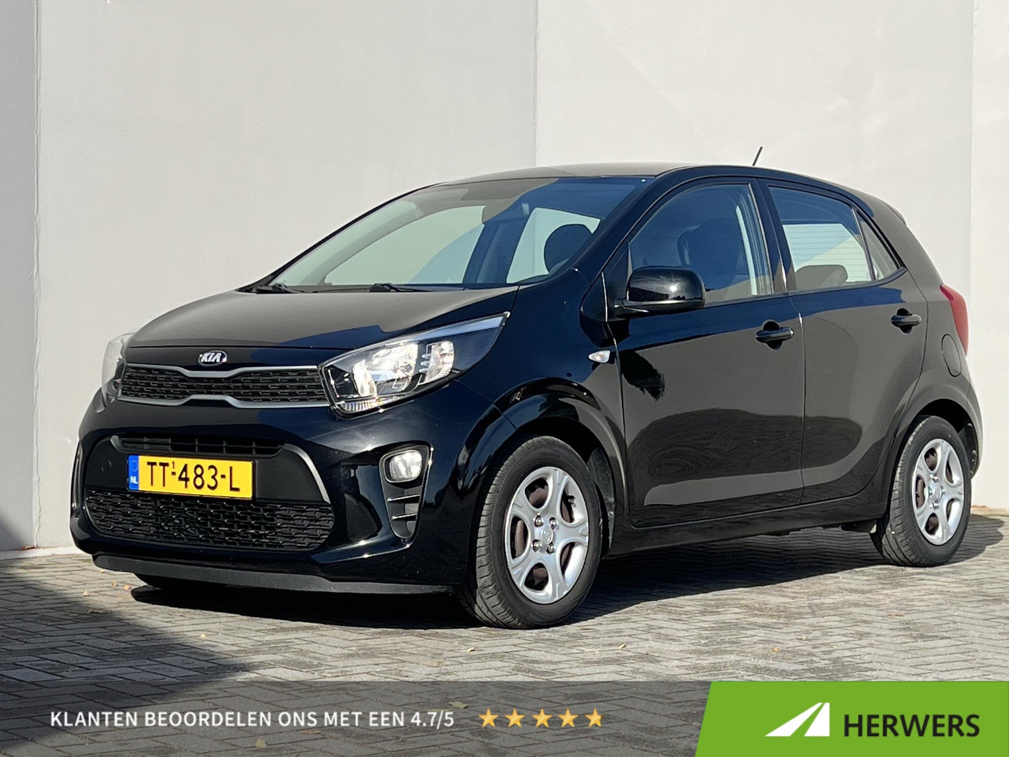 Kia Picanto 1.0 CVVT EconomyPlusLine / Dealer onderhouden /, Voorwielaandrijving, Dealer onderhouden, Stof, Gebruikt