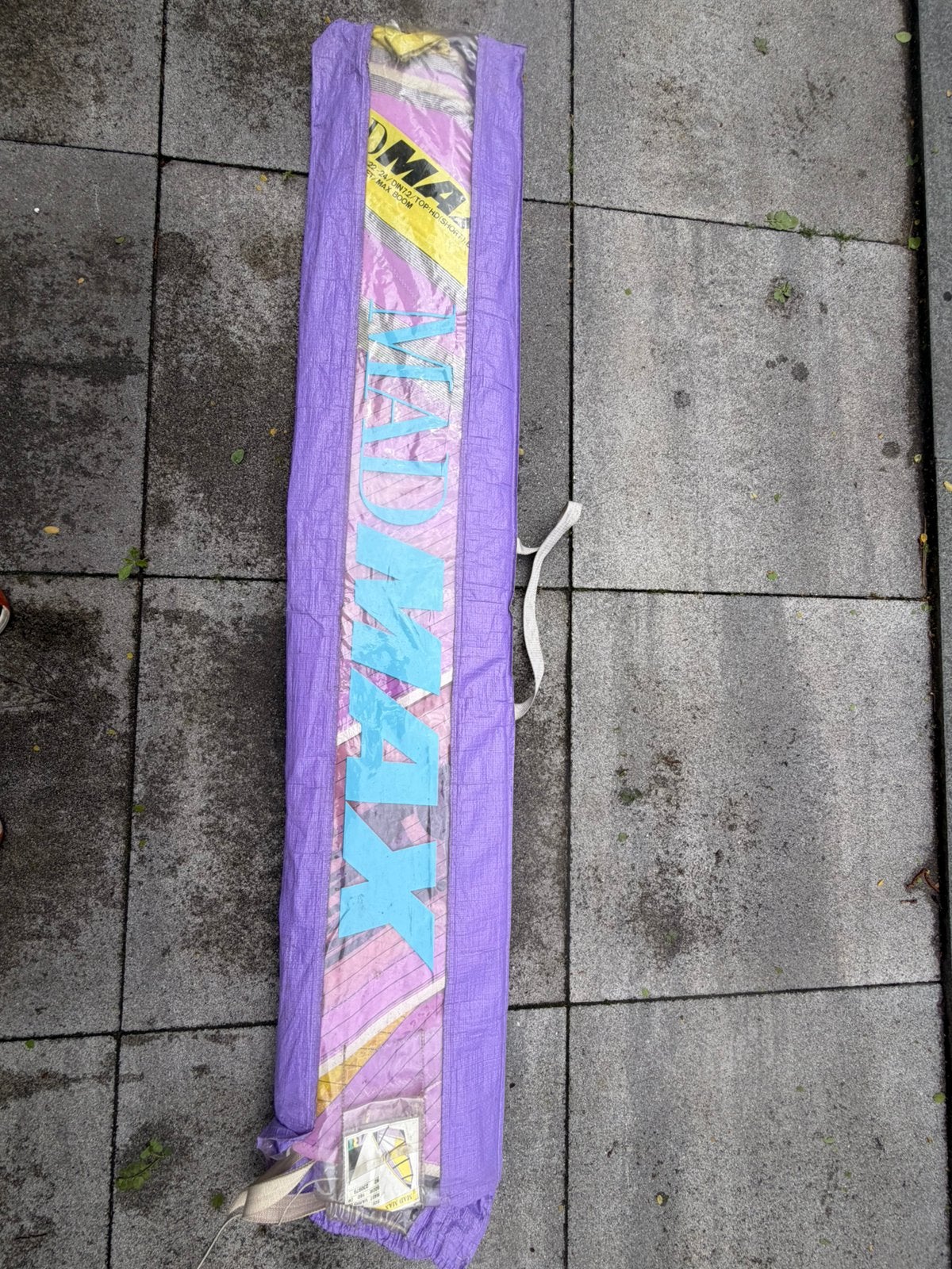 Kinder surfzeil, Ophalen, Gebruikt, Zeil, 3.5 tot 5 m²