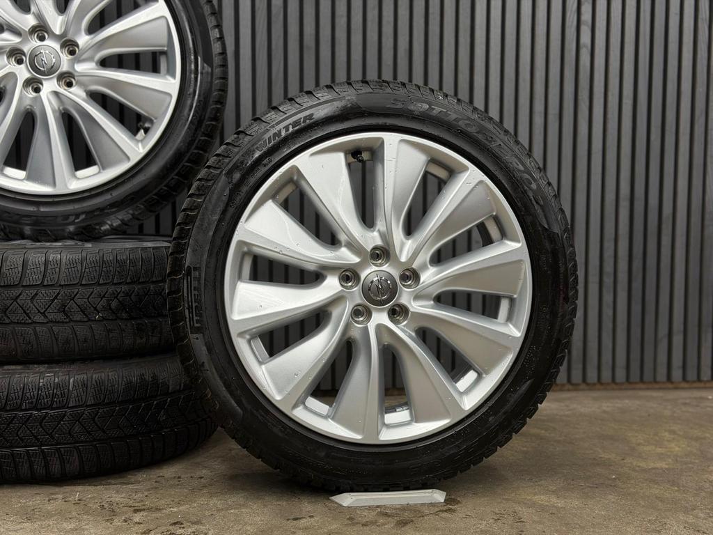 19 inch Winterset Opel Grandland Pirelli 7mm €599,-, Ophalen, Winterbanden, Banden en Velgen