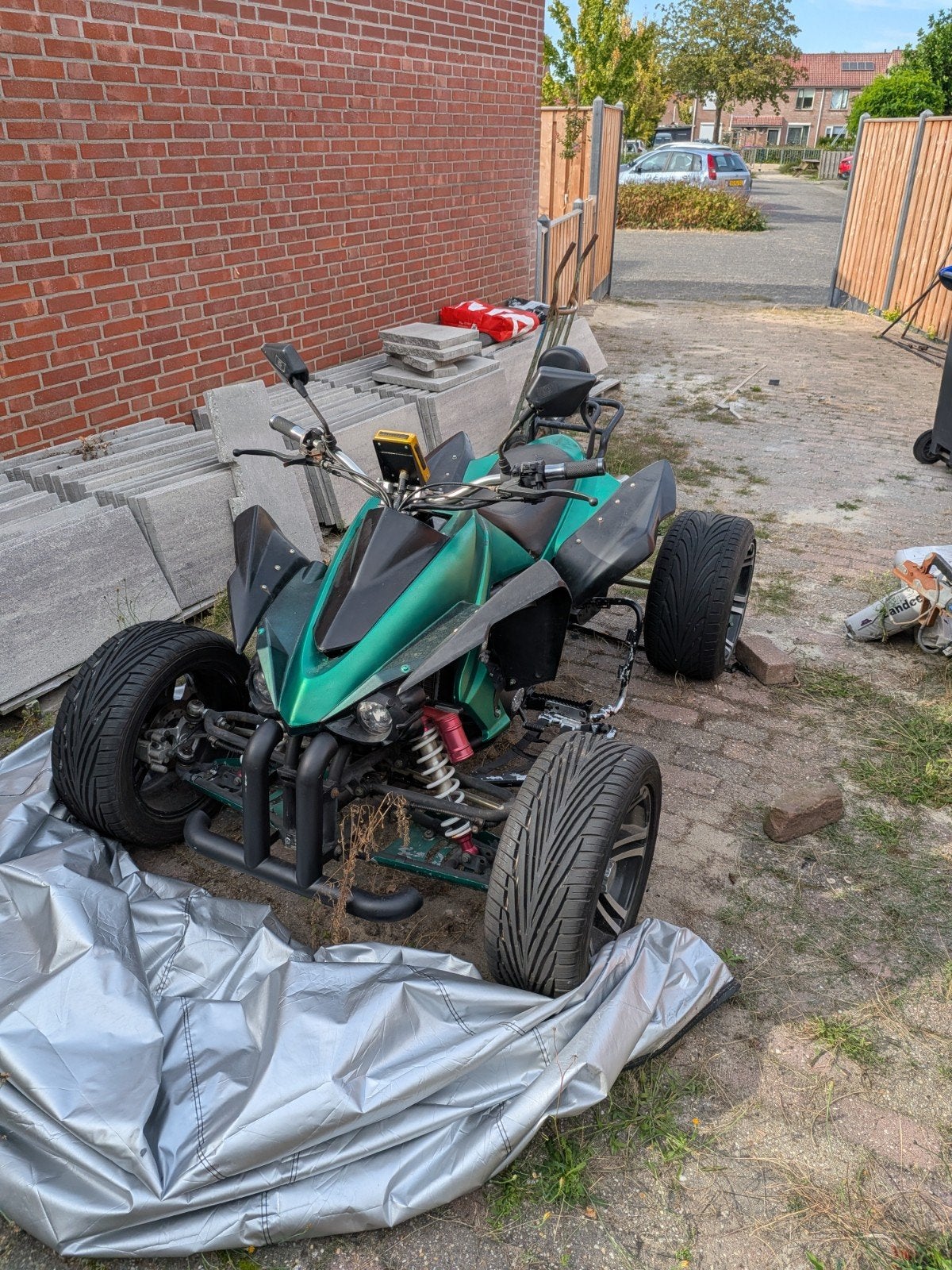 Quad op kenteken - Jinling 250cc - Veel vernieuwd, uiterlijk, Motoren, 250 cc