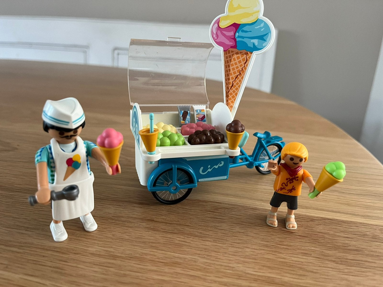 Playmobil IJscokar, Ophalen of Verzenden, Zo goed als nieuw