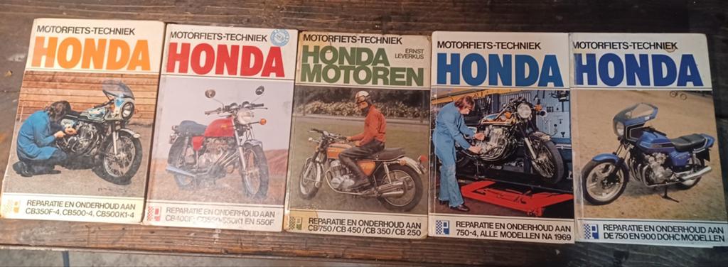 Werkplaatshandboeken techniek Honda CB Four, Motoren, Handleidingen en Instructieboekjes, Ophalen of Verzenden, Honda