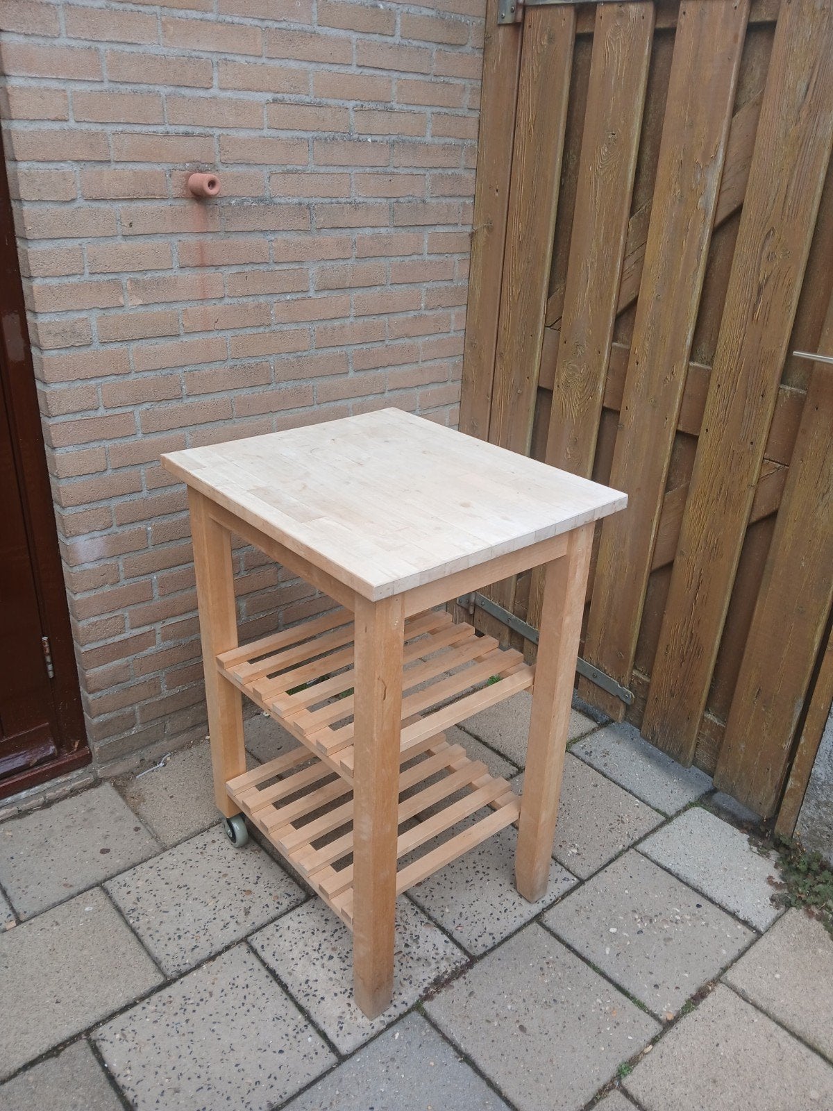 2x IKEA Bekvam Keukentrolley, Gebruikt, Hout, IKEA, Keukentrolley