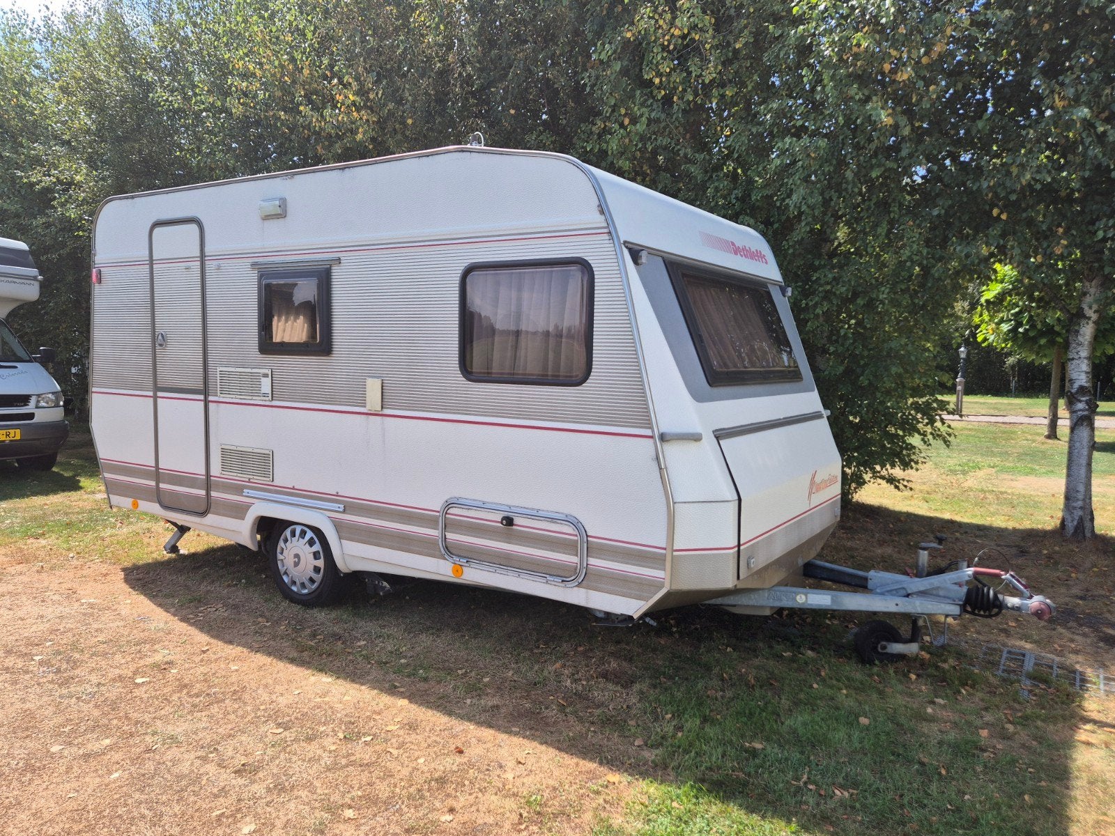 Dethleffs New Line 435 T Edition | Mover | Isabella | 1993, Caravans en Kamperen, Caravans, Particulier, Tot en met 4, Treinzit