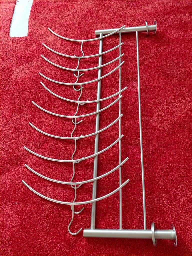 RVS Kapstok, Huis en Inrichting, Woonaccessoires | Kapstokken, Ophalen, Metaal, Wandkapstok, Minder dan 100 cm