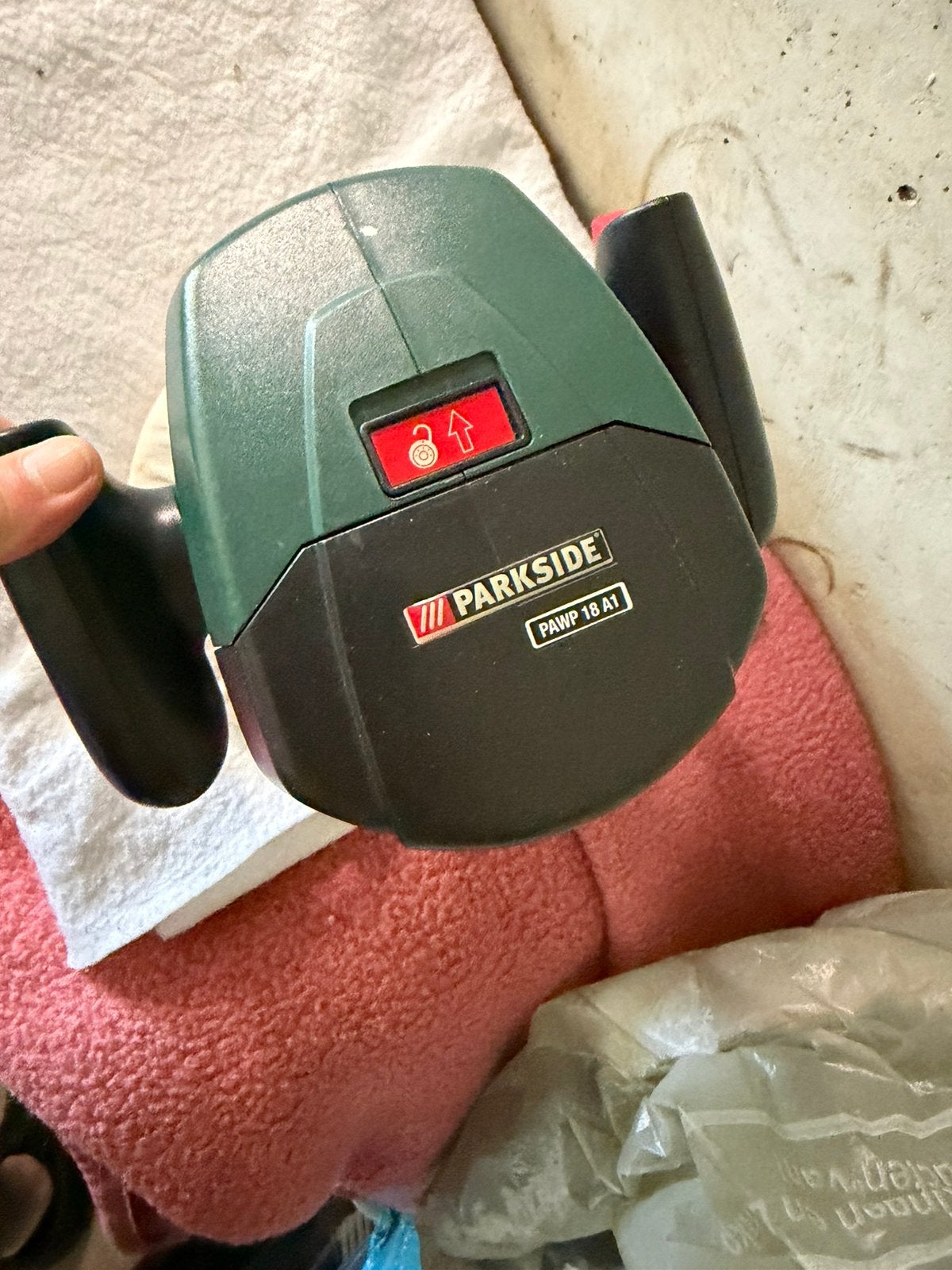 Polijstmachine, Doe-het-zelf en Verbouw, Gereedschap | Slijpmachines, Ophalen of Verzenden, Zo goed als nieuw, Minder dan 700 watt