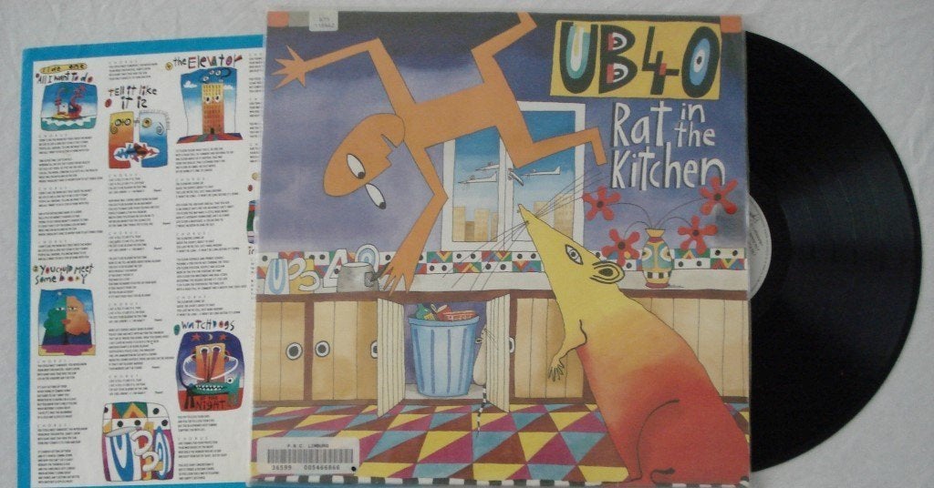 UB40 - Rat in the kitchen, LP, Gebruikt, Ophalen of Verzenden, 12 inch