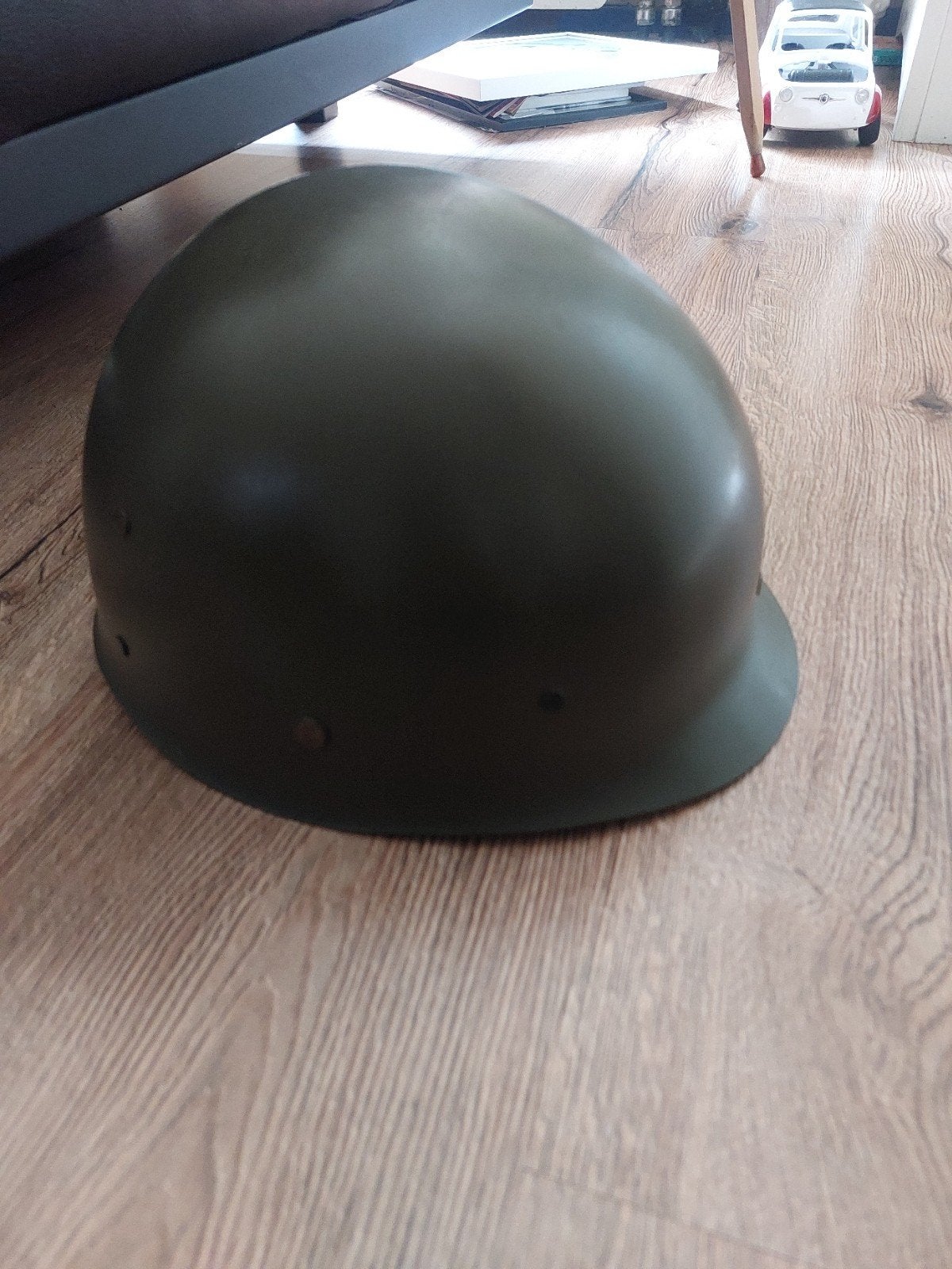 Militair helm M/L - Groen, Verzamelen, Ophalen of Verzenden, Landmacht, Overige gebieden, Helm of Baret