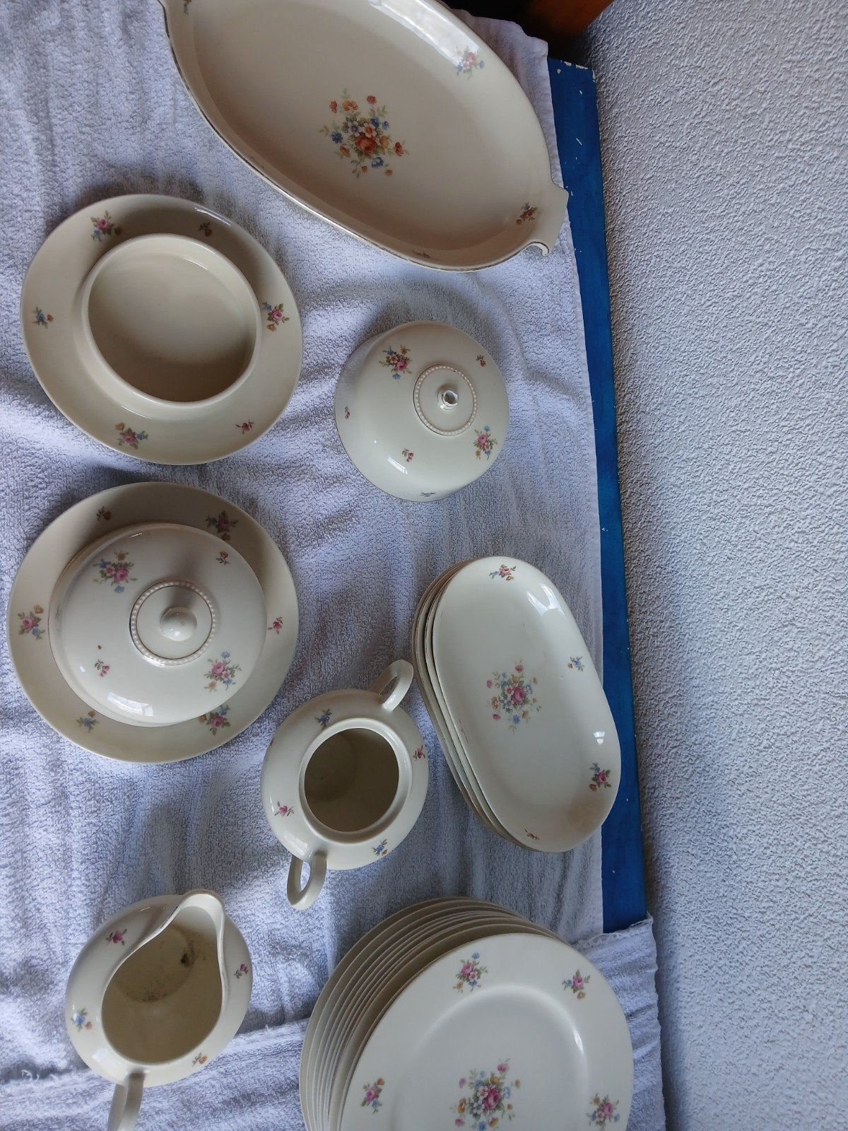 Servies Arzberg Bavaria rose bloem, Antiek en Kunst, Ophalen