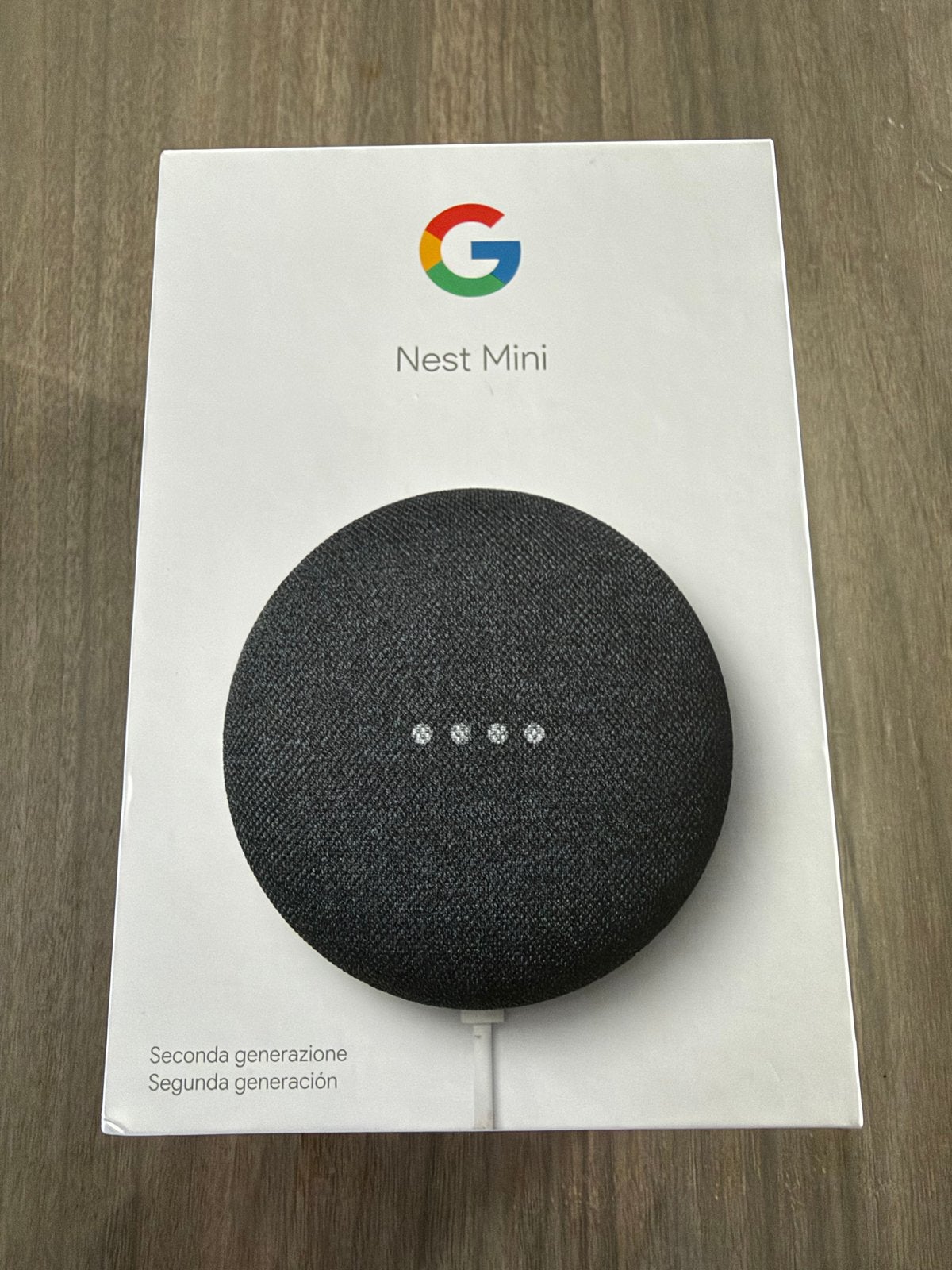 Google Nest Mini (2e generatie) - Met doos, Slimme speaker, Google, WiFi, Ophalen of Verzenden