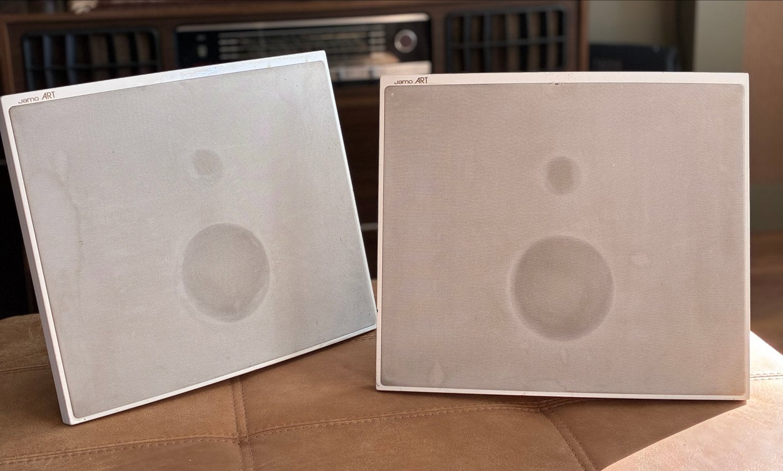 Jamo ART Speakers - Gebruikt met kleine beschadigingen, Ophalen, Stereo speakers, Gebruikt, 60 tot 120 watt