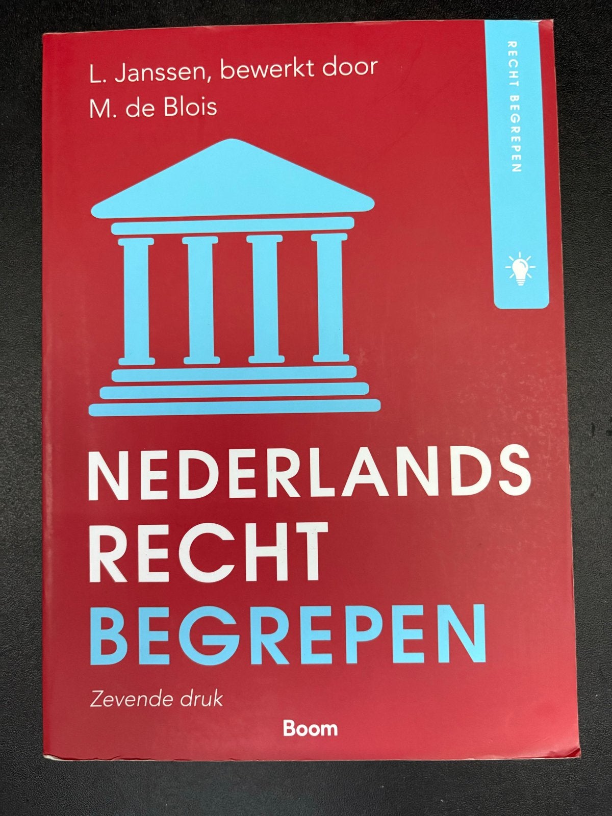 Nederlands Recht Begrepen - Zevende druk - L. Janssen, Boeken, Ophalen of Verzenden, Gamma, Zo goed als nieuw, HBO