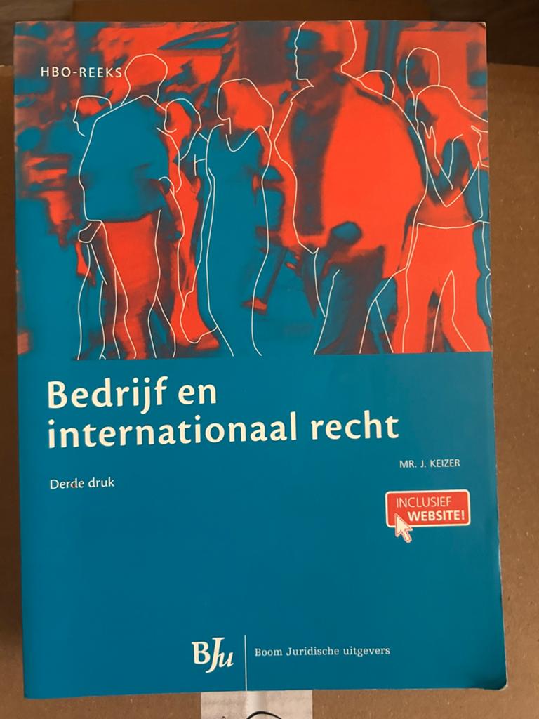 Jan Keizer - Bedrijf en internationaal recht, Boeken, Sociale wetenschap, Ophalen of Verzenden, Zo goed als nieuw, Jan Keizer