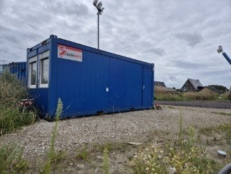 Zeer nette kantoorunit 6 x 2,4 m, Ophalen of Verzenden, Zo goed als nieuw