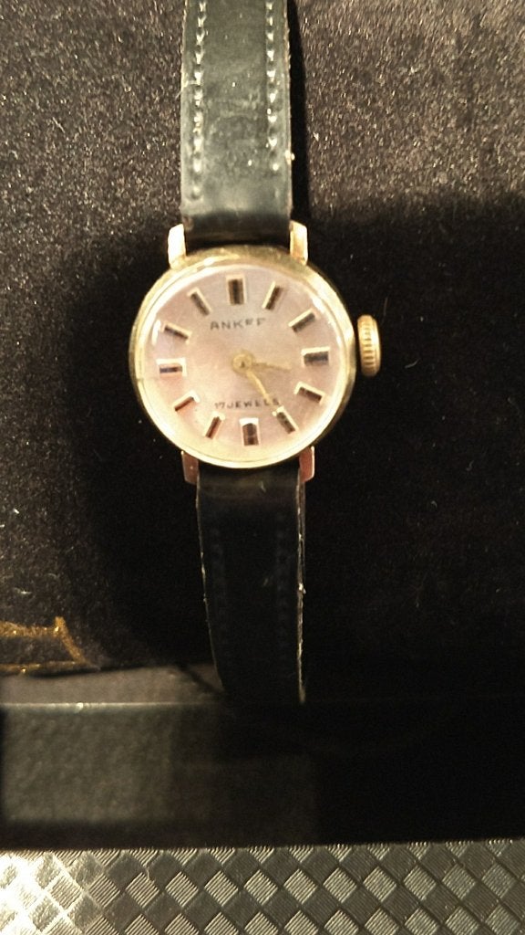 14K, 7.8 gr, Gouden horloge, 70's Vintage, Ophalen of Verzenden, Goud, Overige merken, 1960 of later