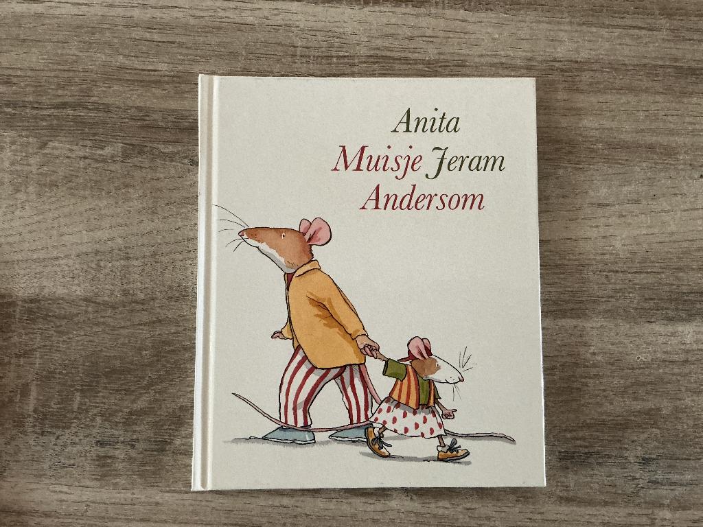 Muisje Andersom - Anita Jeram, Ophalen of Verzenden, Zo goed als nieuw, Anita Jeram, Fictie algemeen