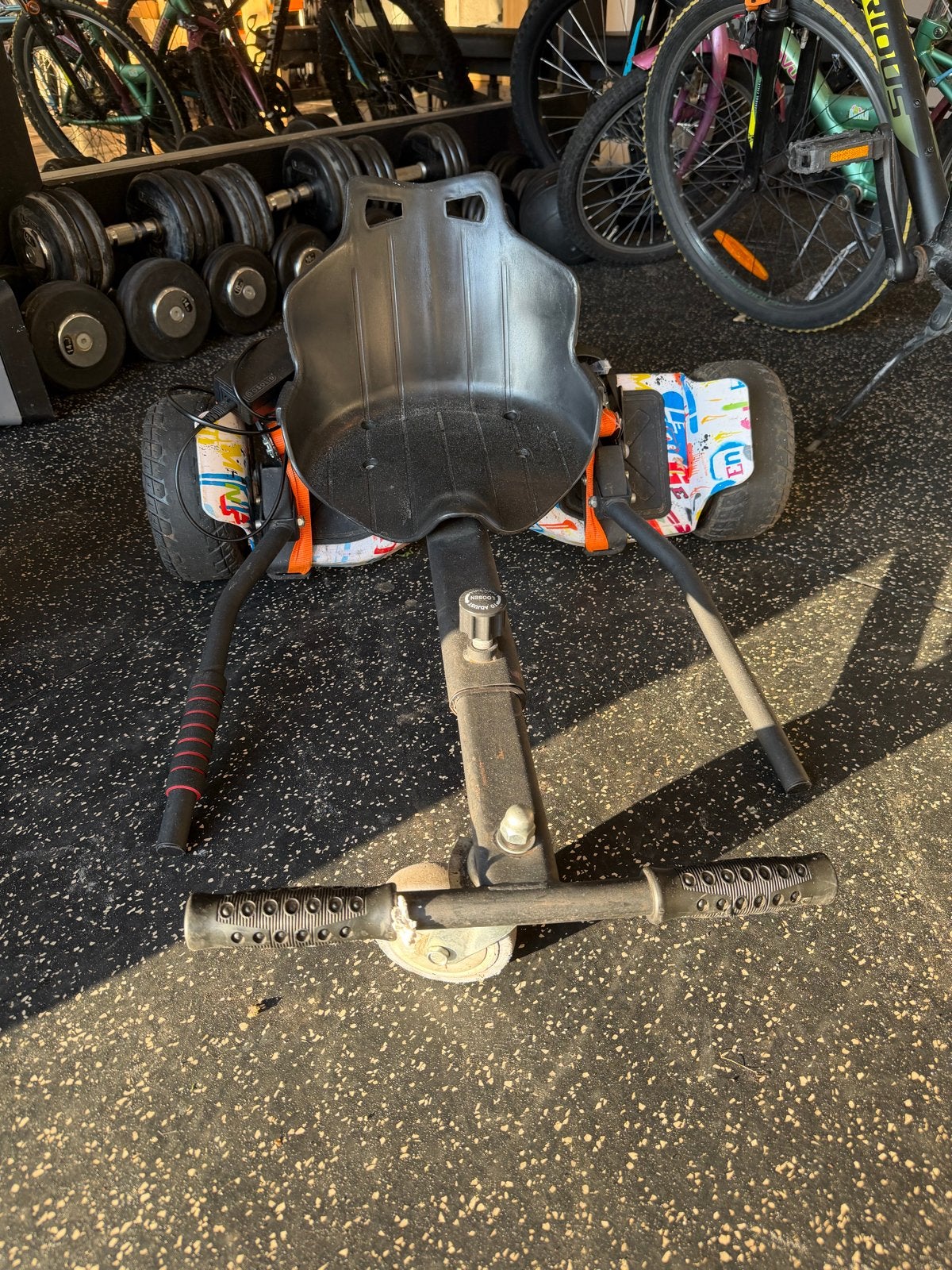 Hoverboard offroad met Kart, Ophalen, Gebruikt