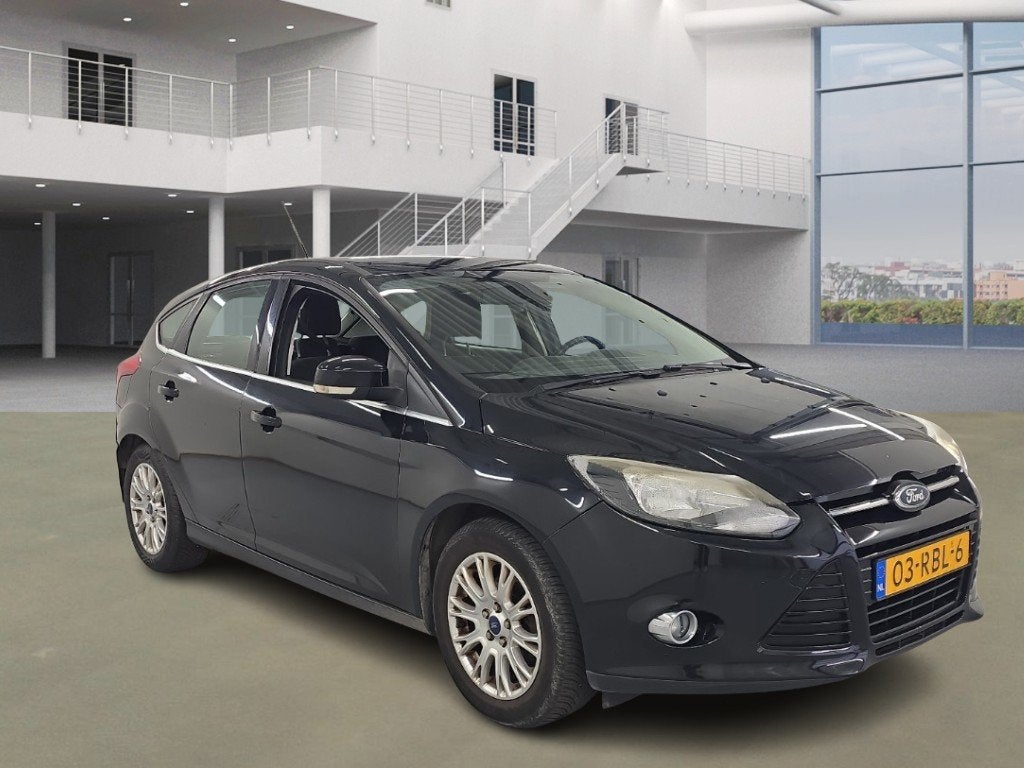 Ford Focus 1.6 TI-VCT Titanium, Auto's, Ford, Gebruikt, 4 cilinders, 635 kg, Zwart