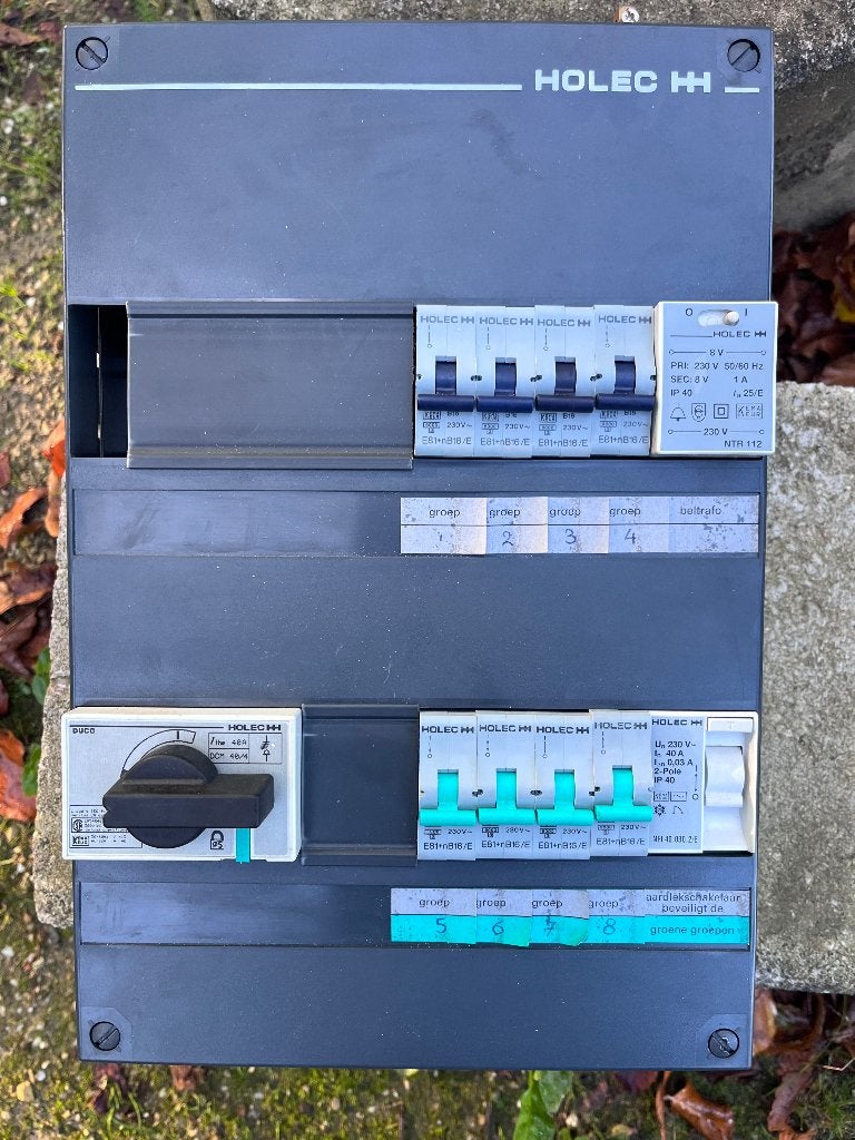 Meterkast, Doe-het-zelf en Verbouw, Ophalen of Verzenden, Gebruikt, Eaton, Groepenkast
