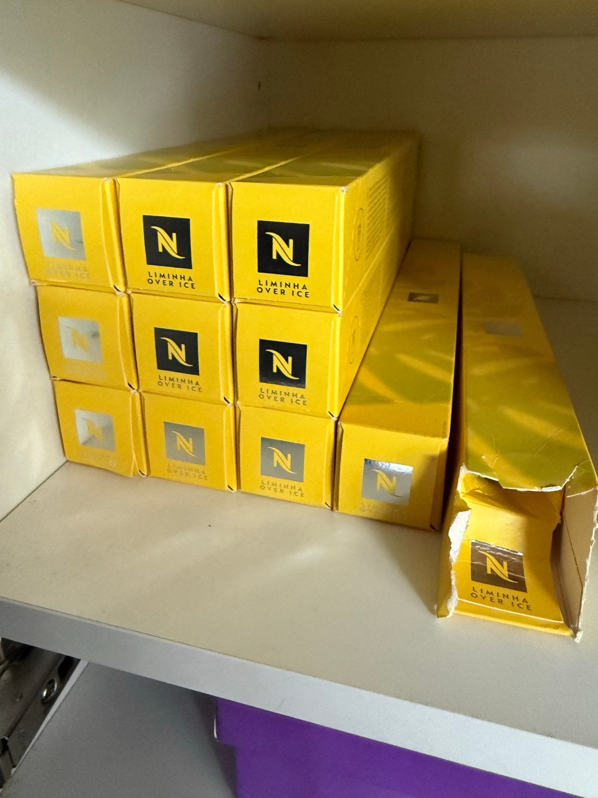 10 Nespresso Liminha Over Ice cups - Limited Edition, Ophalen of Verzenden