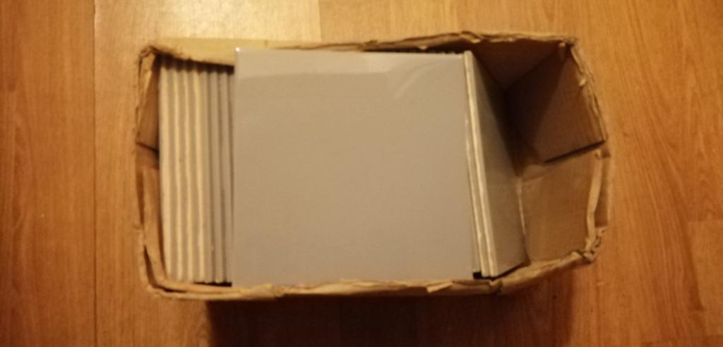 30x wandtegels grijs 15x15cm, 60 cm of meer, Nieuw, Ophalen of Verzenden, Minder dan 5 m²
