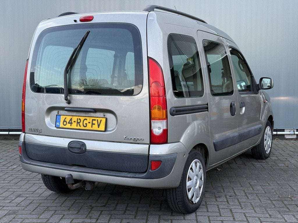 Renault Kangoo BJR 2005 1.6-16V 96 PK Privilège TREKHAAK |, Auto's, Stof, Gebruikt, 4 cilinders, Elektrische ramen