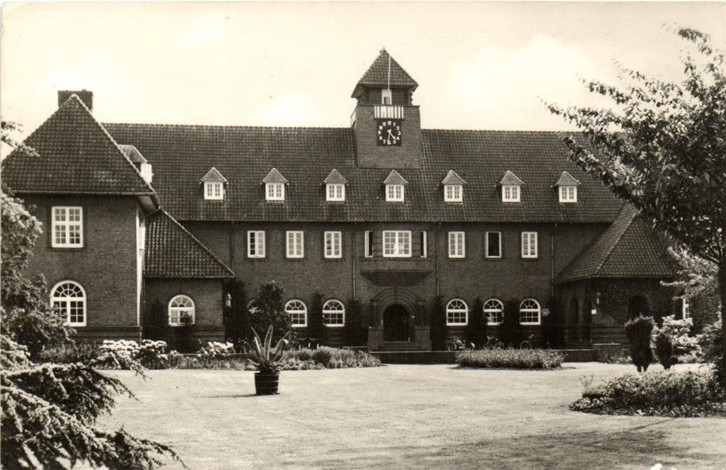 Sliedrecht, Raadhuis - 1961 gelopen, Verzamelen, Ophalen of Verzenden, 1960 tot 1980, Gelopen, Noord-Brabant