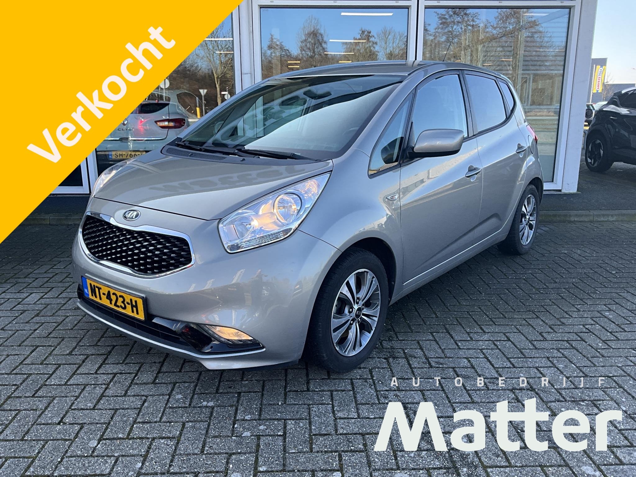 Kia Venga 1.4 CVVT DynamicPLusLine, Auto's, Voorwielaandrijving, Gebruikt, 4 cilinders, 1153 kg